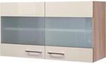 Flex-Well Exclusiv K&uuml;chen-H&auml;ngeschrank Orlando 100x55cm Kaschmir Gl.-Sonoma...