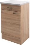 Flex-Well Classic K&uuml;chen-Unterschrank 50 cm Oslo Sonoma Eiche