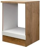 Flex-Well Exclusiv K&uuml;chen-Herdumbauschrank Vintea 60cm Magnolie-Lancelot Oak