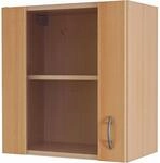 Flex-Well Classic K&uuml;chen-H&auml;ngeschrank Nano 50 cm Buche Nachbildung