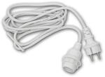 Star Trading E27-Fassung 25m Gummi-Kabel Wei&szlig; IP44 Outdoor
