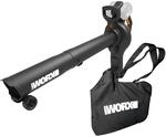 Worx Akku Laubsauger/-bl&auml;ser WG583E.9 2 x 20 V Solo