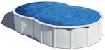 Gre Pool Varadero Oval 500 cm x 340 cm x 120 cm Wei&szlig;