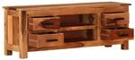 vidaXL TV-Schrank 110x30x40 cm Massivholz 247714
