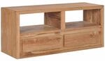 vidaXL TV-Schrank 90x30x40 cm Massivholz Teak 282848