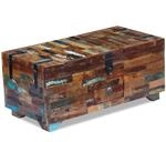 vidaXL Couchtisch Truhe Altholz Massiv 80x40x35 cm 243320