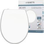 Sch&uuml;tte WC-Sitz White Duroplast mit Absenkautomatik & Schnellverschluss