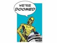 Komar Wandbild Star Wars Droids 50 x 70 cm