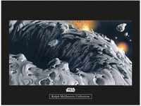 Komar Wandbild Star Wars Asteroid 40 x 30 cm