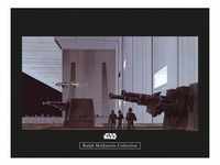 Komar Wandbild Star Wars Hangar 40 x 30 cm
