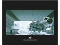 Komar Wandbild Star Wars Shuttle 50 x 40 cm