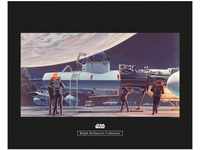 Komar Wandbild Star Wars Hangar 50 x 40 cm