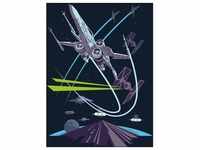 Komar Wandbild Star Wars X-Wing 50 x 70 cm