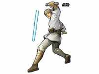 Komar Selbstklebende Fototapete Vlies Star Wars XXL Luke Skywalker 127 x 200 cm