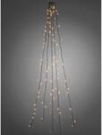 Konstsmide LED Baummantel mit Ring 150 bernsteinfarbene LEDs innen