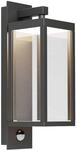 Lucande LED Wandleuchte Au&szlig;en Laterne Ferdinand 9619150 mit Bewegungsmelder