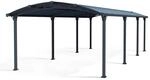 Canopia Carport Arcadia 8500 Anthrazit 360 cm x 860 cm