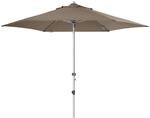 Doppler Marktschirm Expert &Oslash; 306 cm Greige mit Kurbelmechanik