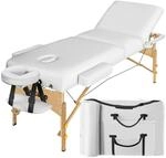 Tectake 3 Zonen Massageliege Breite 70 cm Polsterung 10 cm Inklusive Tragetasche 