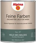 Alpina Feine Farben Lack No. 37 Held des Waldes&reg; Gr&uuml;n edelmatt 750 ml