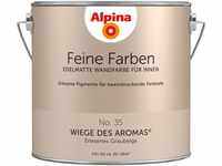 Alpina Feine Farben No. 35 Wiege des Aromas® Grau-Beige edelmatt 2,5 l