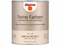 Alpina Feine Farben Lack No. 28 Vers in Pastell®Apricot edelmatt 750 ml