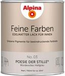 Alpina Feine Farben Lack No. 03 Poesie der Stille&reg; Grau edelmatt 750 ml