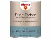 Alpina Feine Farben Lack No. 39 Quelle der Gelehrten® Blau edelmatt 750 ml