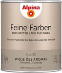 Alpina Feine Farben Lack No. 35 Wiege des Aromas&reg; Grau-Beige edelmatt 750 ml