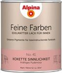 Alpina Feine Farben Lack No. 41 Kokette Sinnlichkeit&reg; Rosa edelmatt 750 ml