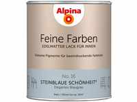 Alpina Feine Farben Lack No. 16 Steinblaue Schönheit ® Blau-Grau edelmatt 750 ml