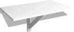 vidaXL Wandklapptisch Wei&szlig; 100x60 cm
