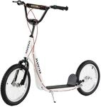 HOMCOM Kinderroller mit Luftreifen Handbremse Scooter