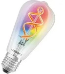 Ledvance Smart+ Leuchtmittel Wifi Filament Edison RGBW E27/4,5 W Klar Ledvance Smart+ Leuchtmittel Wifi Filament Edison RGBW E27/4,5 W Klar