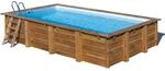 Gre Echtholzpool Evora Rechteckig 620 x 420 x 133 cm