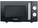 Severin Mikrowelle MW 7762 Schwarz 20, mit Grill