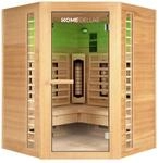 Redsun Deluxe Infrarotkabine Tannenholz Natur XXL
