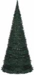 vidaXL K&uuml;nstlicher Pop-Up-Weihnachtsbaum mit Beleuchtung Gr&uuml;n 210 cm 321525