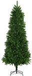 vidaXL K&uuml;nstlicher Weihnachtsbaum Naturgetreue Nadeln 240 cm Gr&uuml;n