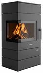 Justus Voga Kaminofen Stahl Schwarz 6,5 kW