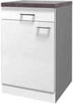 Flex-Well K&uuml;chen-Unterschrank mit Arbeitsplatte Lucca 50 cm