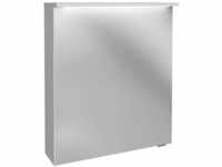 Fackelmann Spiegelschrank OXFORD Weiß 60,2 cm mit Softclose Türen
