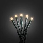 Konstsmide Micro LED-Lichterkette gefrostet 50 bersteinfarbene LEDs innen