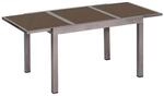 Merxx Gartentisch AZ-Tisch Rechteckig ausziehbar 100 cm x 75 cm