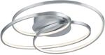 Trio LED Deckenleuchte Gale Nickel matt 135 mm x 600 mm x 430 mm