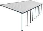 Palram - Canopia Terrassen&uuml;berdachung Feria Anthrazit 3x12.76