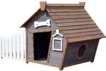 Dobar Hundeh&uuml;tte Porch 146,3 cm x 90 cm x 96 cm