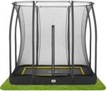 Salta Trampolin Comfort Edition Ground 214 cm x 153 cm Schwarz