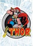 Komar Deko-Sticker Thor Classic 50 x 70 cm gerollt