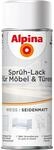 Alpina Spr&uuml;h-Lack f&uuml;r M&ouml;bel & T&uuml;ren 400 ml seidenmatt